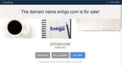 Desktop Screenshot of entigo.com